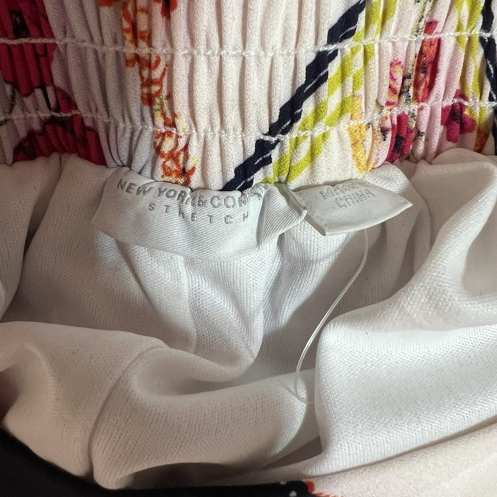 New York & Company Maxi Skirt Size XS/S Multicolored Long Slit Feminine Timeless