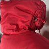 A.N.A A New Approach Women Down Puffer Jacket Size L Full Zip High Collar Red