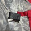 A.N.A A New Approach Women Down Puffer Jacket Size L Full Zip High Collar Red