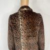 10-64.jpg Betsy Johnson Leopard Print Faux Fur Jacket Size S Soft Comfy Pockets Brown New