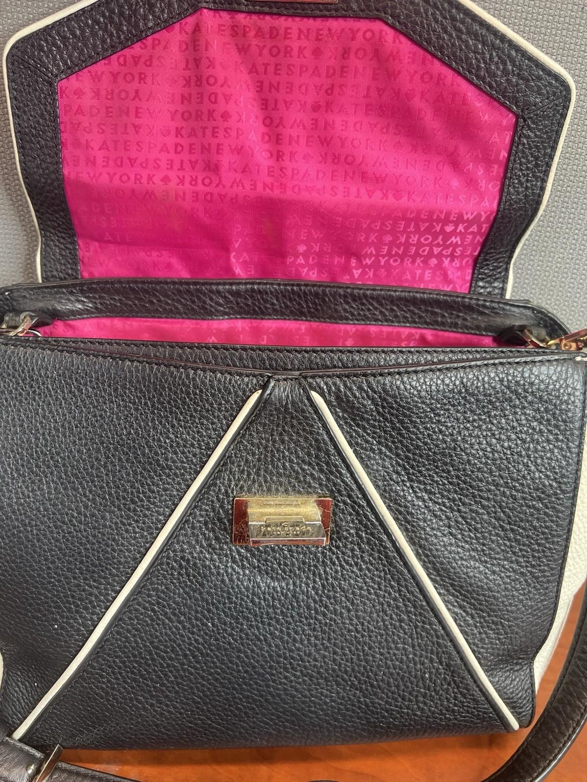 Kate Spade Leather Handbag Purse Bag Laurel Wesley Place Satchel Crossbody