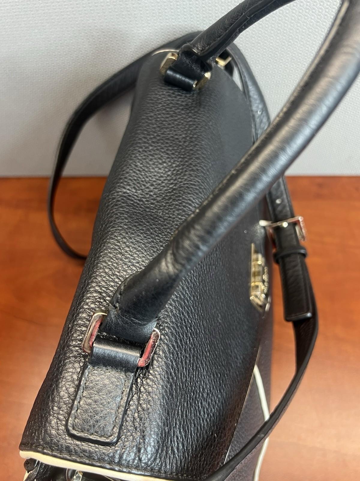 Kate Spade Leather Handbag Purse Bag Laurel Wesley Place Satchel Crossbody