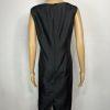 Le Suit Polyester Dress Suit Size 16 Black White Open Front Lined 2PC Timeless