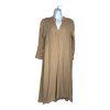LA ROUGE Mette Cotton Dress S/M Cold Sand Loose Sundress Langelook Boho Flowy
