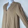 LA ROUGE Mette Cotton Dress S/M Cold Sand Loose Sundress Langelook Boho Flowy