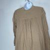 LA ROUGE Mette Cotton Dress S/M Cold Sand Loose Sundress Langelook Boho Flowy