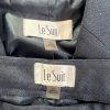 Le suit Women 2PC Polyester Pant Suit Size 12 Dark Blue Business Timeless