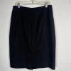 Le Suit Women Polyester Skirt Suit Size 10 Black Notch Collar Cocktail  2PC