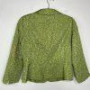 Tahari ASL Polyester Blend Skirt Suit Size 6 Green Metallic Timeless Cocktail