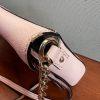 Kate Spade NY Charlotte Leather Blush Pink Shoulder Strap Crossbody Bag Flap