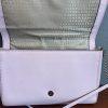 Kate Spade NY Charlotte Leather Blush Pink Shoulder Strap Crossbody Bag Flap