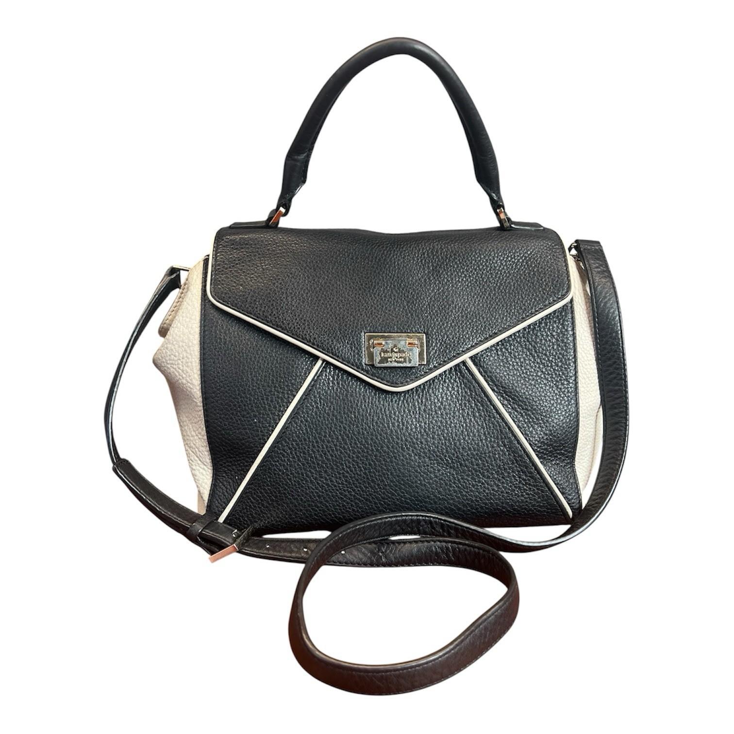 Kate Spade Leather Handbag Purse Bag Laurel Wesley Place Satchel Crossbody