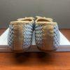 10-43.jpg Dune London Leather Ballet Flats Shoes Size 40/US 10 Blue Tan Woven Bow Soft New