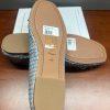 10-44.jpg Dune London Leather Ballet Flats Shoes Size 40/US 10 Blue Tan Woven Bow Soft New