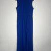 Gabrielle Union NY&CO Stretch Jumpsuit Size M Blue Sleeveless Cut Out Wide Leg