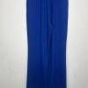 Gabrielle Union NY&CO Stretch Jumpsuit Size M Blue Sleeveless Cut Out Wide Leg