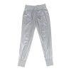 Lauren Ralph Lauren Women Silver Jogger Pants Size L Shiny Casual Metallic New