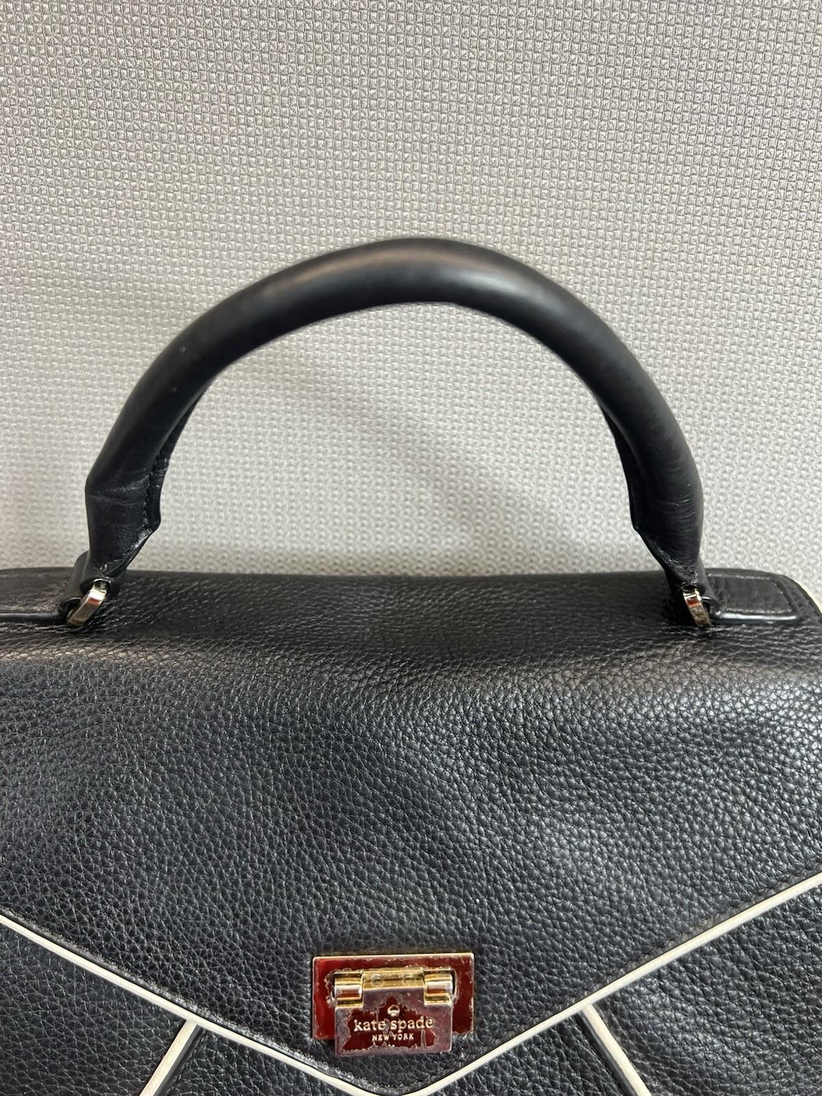 Kate Spade Leather Handbag Purse Bag Laurel Wesley Place Satchel Crossbody