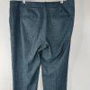 Anne Klein Rayon Blend 2PC Pants (14) Suit (12) Teal Striped Business Career