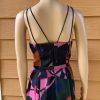 Phoebe Maxi Floral Dress Size 8 Multicolor Flowy Strappy Sleeves Pleated