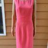 Kasper crepe coral dress size 10 suit size 8 timeless