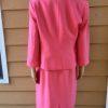 Kasper crepe coral dress size 10 suit size 8 timeless