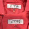 Kasper crepe coral dress size 10 suit size 8 timeless