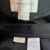 Jones New York 2PC Pleated Pant Suit Size 10 Black Striped Business