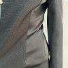 IMG_8216 Tahari ASL Skirt Suit Size 10 Black Metallic Cocktail