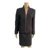 Photoroom_20260505_211921 Tahari ASL Skirt Suit Size 10 Black Metallic Cocktail