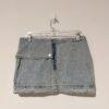 Rehab Lab Wash Blue Mini Stretch Denim Skirt Size L
