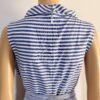 IMG_2767 New York & Company Cotton Dress Size 4 Maxi Striped Belted