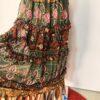 IMG_3550 Maxi Multicolor Tiered Floral Bohemian Country Cowgirl Size M
