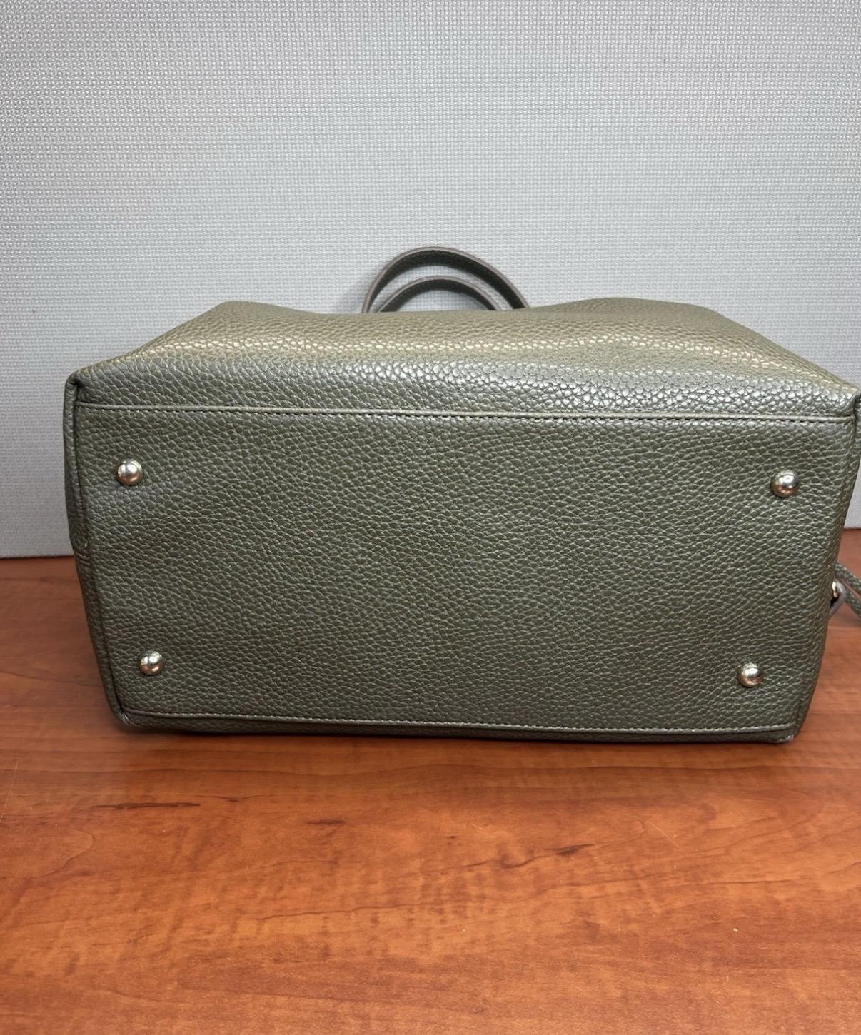 Nine West Olive Green Carryall Shoulder Crossbody Handbag