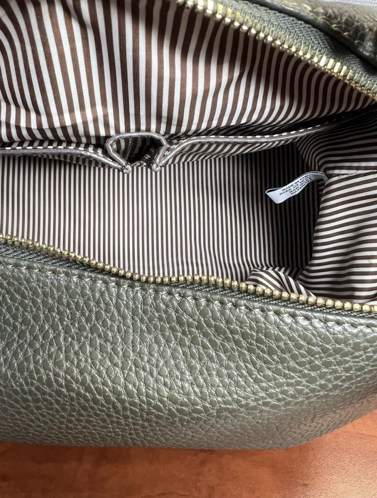 Nine West Olive Green Carryall Shoulder Crossbody Handbag